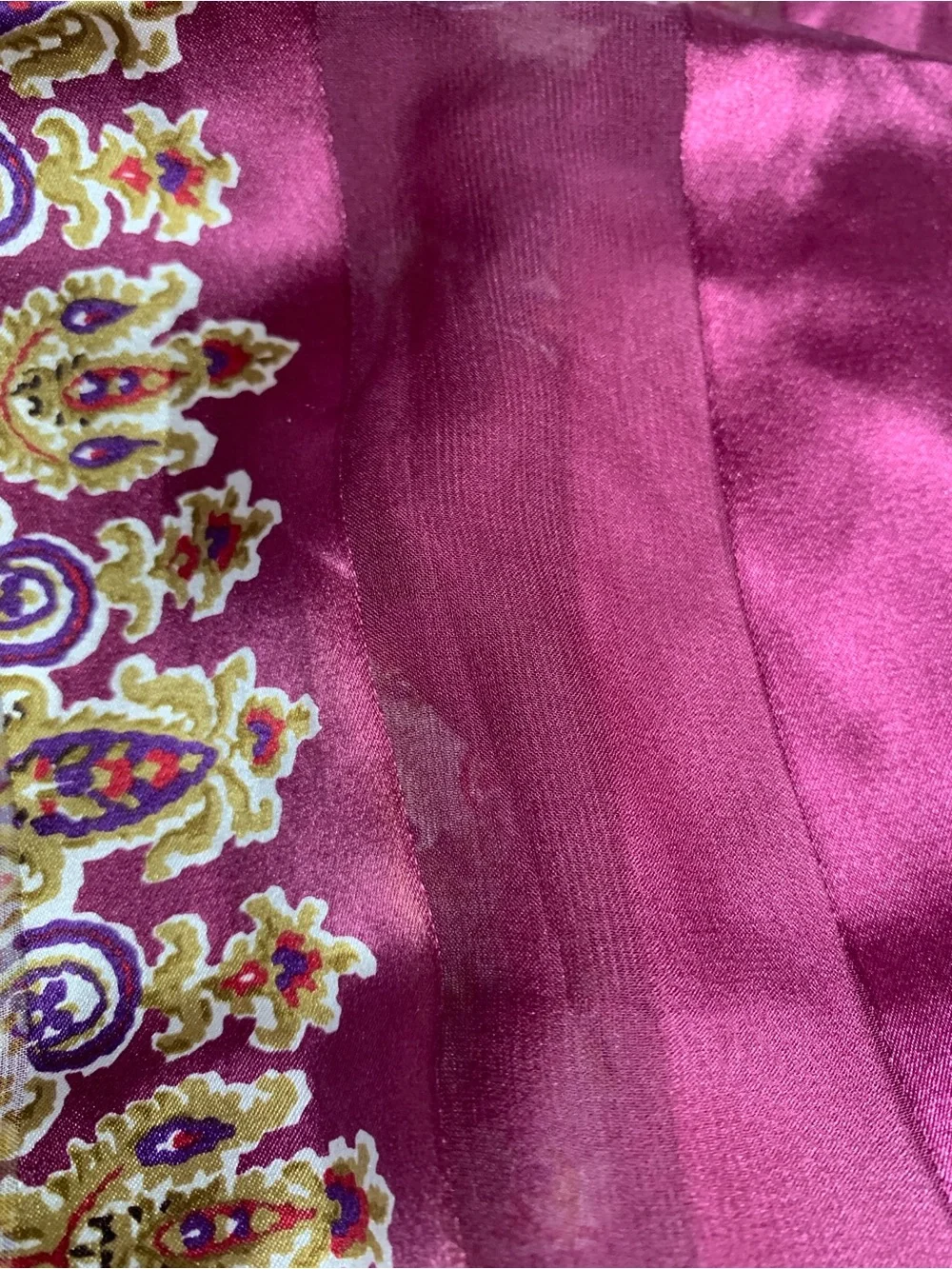 Yves Saint Laurent luxurious silk